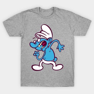 Angry Schtroumpf T-Shirt